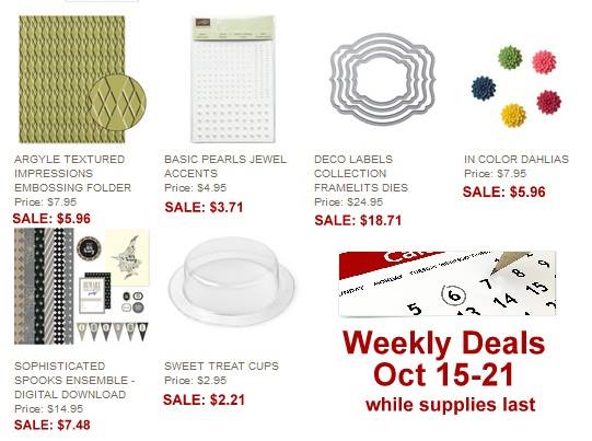 Weekly Deal Stampin' Up!