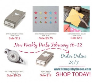 Weekly Deals Stampin' Up!,