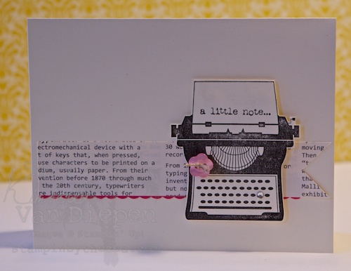 Kimberly Van Diepen Stampin' Up! Demonstrator