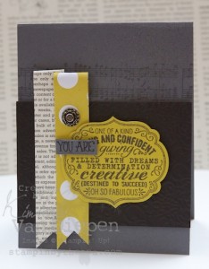 Kimberly Van Diepen stampin up demo