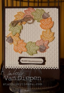 Kimberly Van Diepen stampin up demo
