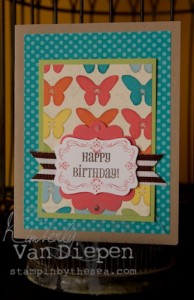 Kimberly Van Diepen stampin up demo