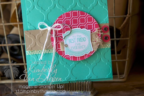 Kimberly Van Diepen, Stampin' Up!