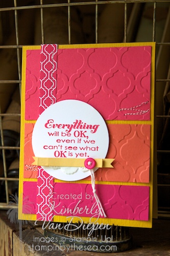 Kimberly Van Diepen, Stampin' Up!
