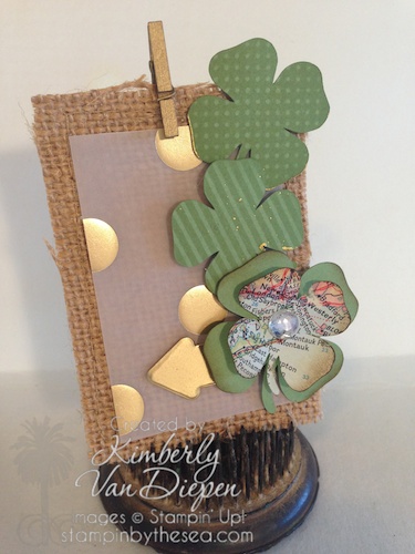 St. Patty's Day Banner, St. Patricks Day, Stampin' Up!