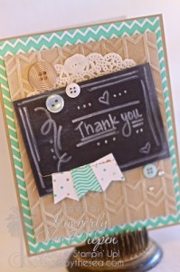 Chalk Art, Stampin' Up!
