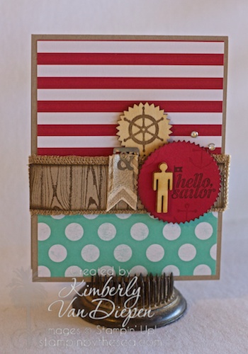 Hello Sailor, Stampin' Up!, Nautical