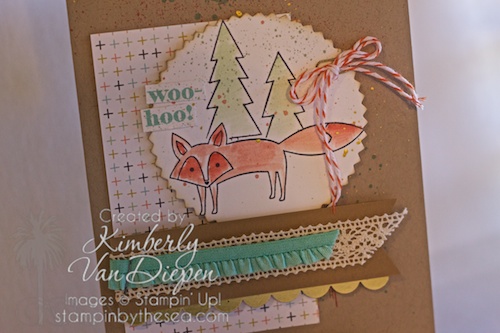 Life in the Forest, What does the fox say?, Stampin' Up!