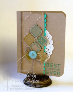 Best Decision Ever, Stampin' Up!, Mosaic Madness