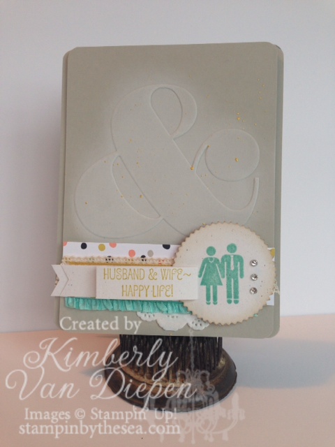 Happy Life, Perfect Couple, Ampersand, Stampin' Up!