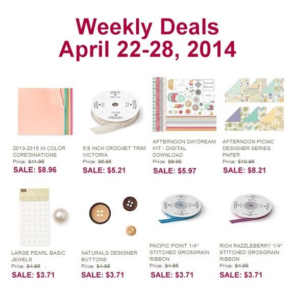 Weekly Deals, Stampin' Up!