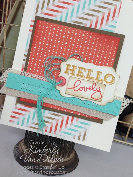 Victoria Trim, Endless Birthday Wishes, Stampin' Up!