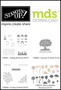 MDS Download, Digital Scrapbooking, Digital download, Stampin' Up! weekly deals