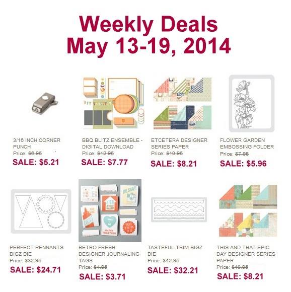 MDS Download, Digital Scrapbooking, Digital download, Stampin' Up! weekly deals