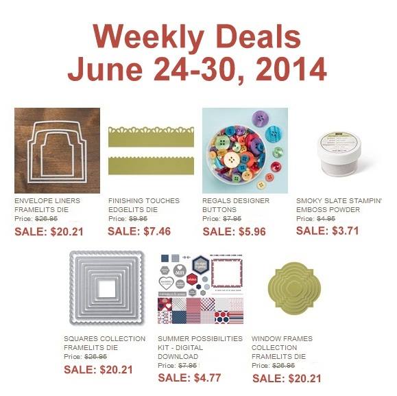 Weekly Deals, Stampin' Up!