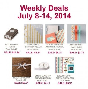 Weekly Deals Stampin' Up!