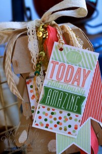 Hamburger Box die cut, Stampin' Up!