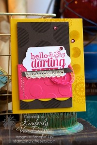 Hello Darling stamp set, Stampin' Up!