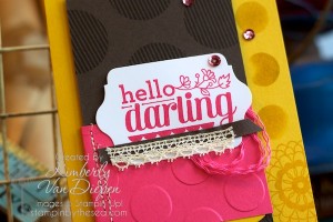 Hello Darling stamp set, Stampin' Up!
