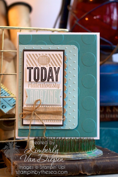 Ridiculously Amazing, Amazing Birthday, Stampin' Up!