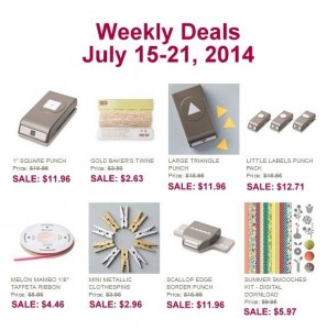 Weekly deals Stampin' Up!