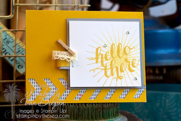 Hello There, Stampin' Up!