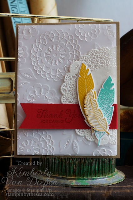 Lots of Thanks stamp set, Feathers, Stampin' Up!