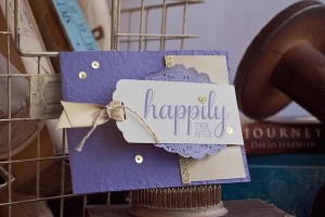 Big News stamp set, Tag Topper Card, Stampin' Up!