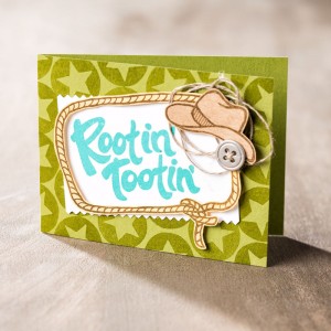 Yee-haw Photopolymer stamp set, Stampin' Up!