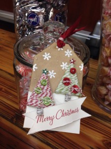 Handmade Christmas Tags, Stampin' Up!, Christmas