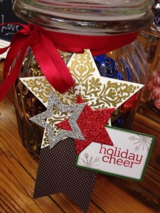 Handmade Christmas Tags, Stampin' Up!, Christmas