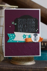 Halloween, Freaky Friends stamp set, Mingle All the Way stamp set,