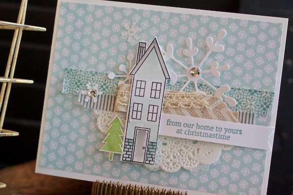 Holiday Home stamp set, Homemade Holiday Framelits Die, Stampin' Up!