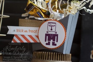 Fry Box Die Cut, Freaky Friends stamp set, Ghoulish Greetings stamp set, Stampin' Up!