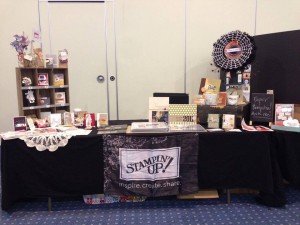Scrapbook Crop Set Up, Stampin' Up!