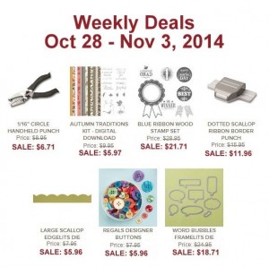 Weekly Deals Stampin' Up!