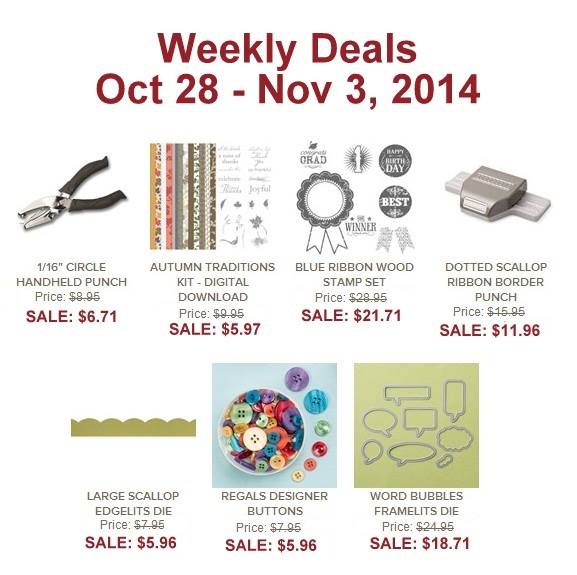 Weekly Deals Stampin' Up!