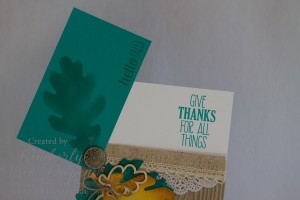 Peek a Boo Card, For all Things stamp set, Stampin' Up!