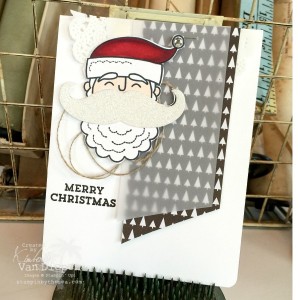 Santa Stache, Stampin' Up!