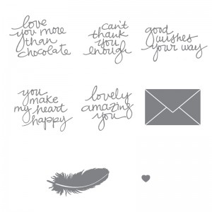 Lovely Amazing You stamp set