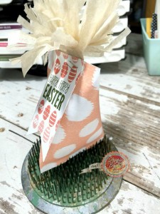 Carrot, Sour Cream container, Easter Papercrafts