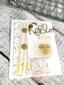 Ray of Sunshine stamp set, Stampin' Up!