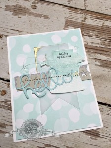 Tap, Tap, Tap stamp set, Stampin' Up!, Embossing