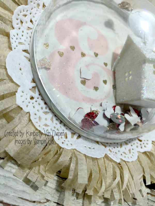 Valentines Ornament, You Plus Me stamp set, Valentines
