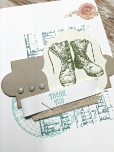 For Your Country stamp set, Stampin' Up!