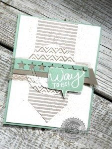 I think You're Great stamp set, Bohemian Borders stamp set, Stampin' Up!, TGIF Remix