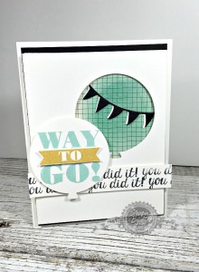 Throw Down Challenge, Bravo stamp set, Stampin;' Up!