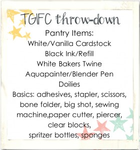 Throw Down Challenge, Bravo stamp set, Stampin;' Up!