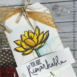 Remarkable You stamp set, Gift Tag, Stampin' Up!