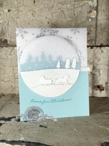 Jingle All The Way, Sleigh Ride Edgelits Die, Stampin' Up!